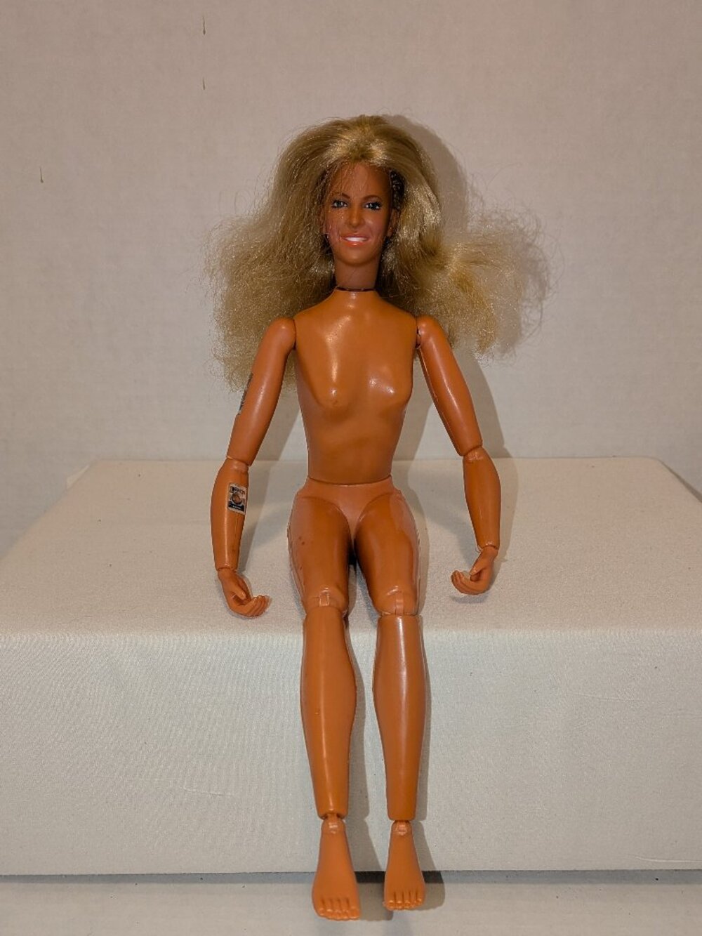 Vintage 1976 Kenner Bionic Women Jaime Sommers Action Figure Doll 12 in Tall